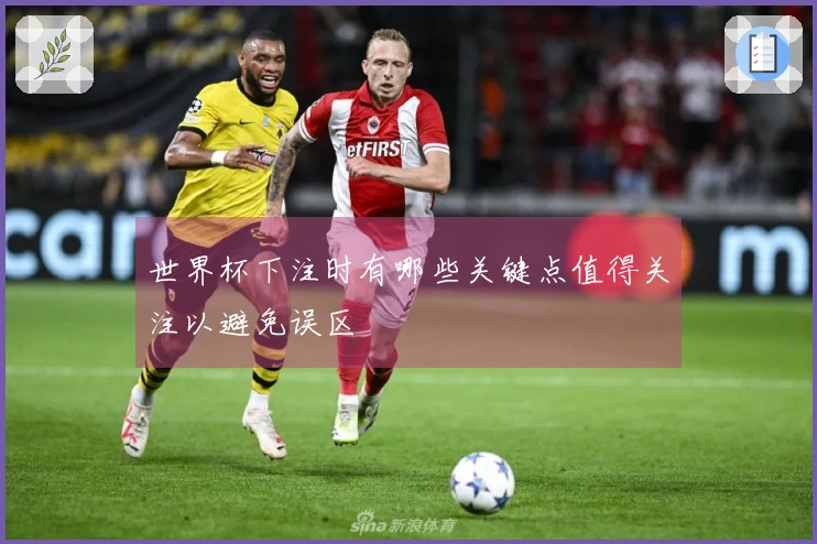 世界杯下注时有哪些关键点值得关注以避免误区